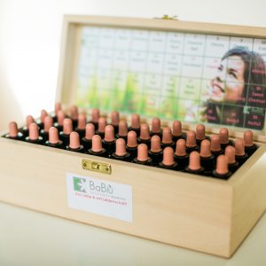 BaBlü® Bachblüten Stockbottles in Holzbox