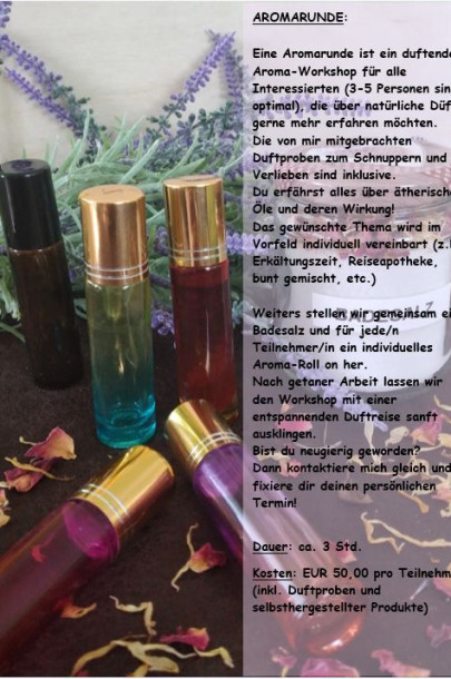 Aromarunde mit Alexandra Hauner Aromarunde mit Alexandra Hauner