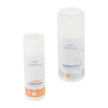 feeling Sonnenlotion + Sonnencreme Set LSF45