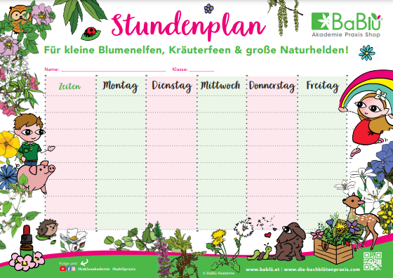 BaBlümchen Stundenplan