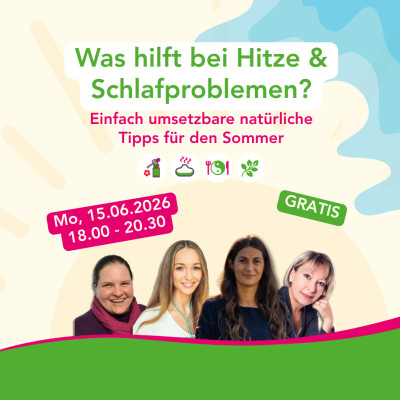 Sommerbeschwerden natürlich begleiten