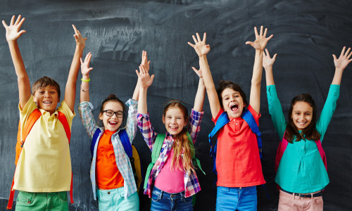 Kinder in der Schule