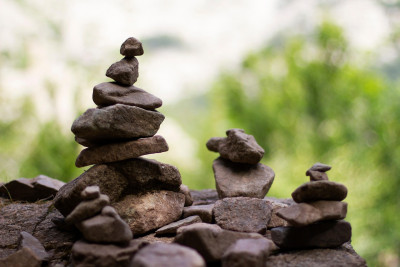 Gleichgewicht Steine