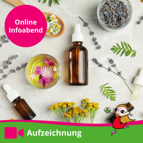 Online-Infoabend Aufzeichnung: Komplementäre Pflege - Aromapflege & Ausbildung nach § 64 GuKG