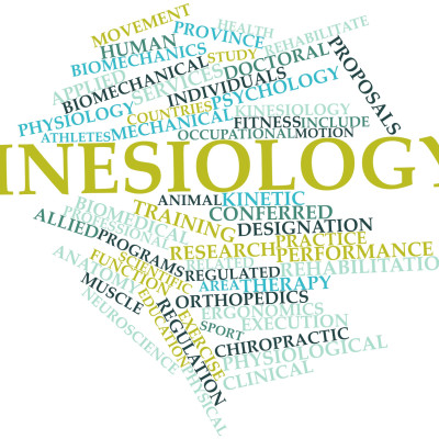 Word cloud for Kinesiology