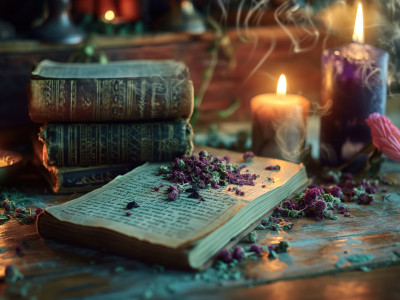 Alte Traditionen Räuchern Ritual