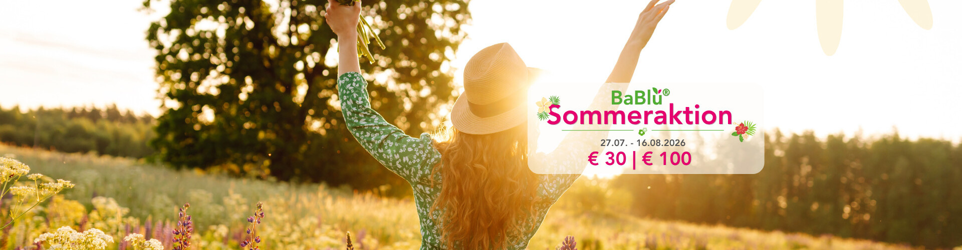 GROSSE Sommeraktion 2026 - bis € 100,- Rabatt