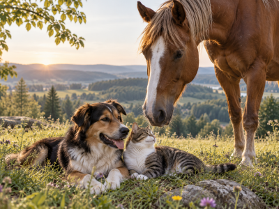 Stress bei Hund, Katze und Pferd erkennen – Körpersprache und Verhaltenssignale