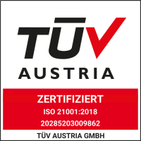 bablü logo tüv iso 21001:2018