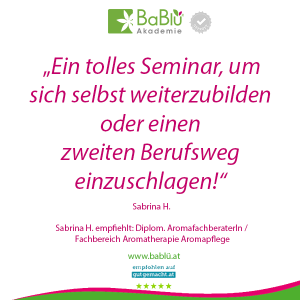 Energetische Aromatherapie-Das sagen unsere AbsolventInnen Energetische Aromatherapie-Das sagen unsere AbsolventInnen