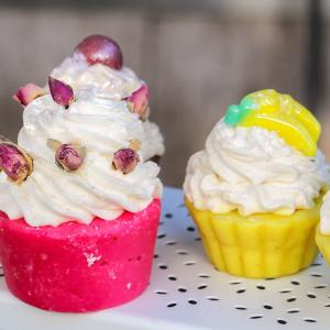 Besondere Seifen herstellen - Seifen cupcakes Besondere Seifen herstellen - Seifen cupcakes