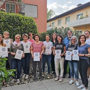 SeminarteilnehmerInnen beim Bachblüten Praxisworkshop Mai 2023 SeminarteilnehmerInnen beim Bachblüten Praxisworkshop Mai 2023