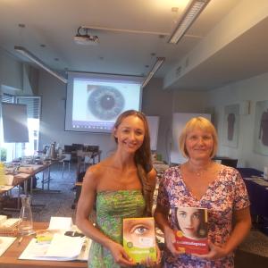 Einblicke in die Iridologie Ausbildung in der BaBlü Akademie - DIE Iris-Ausbildung in Österreich seit 2014 - Sandra Stopar & Vistara Haiduk