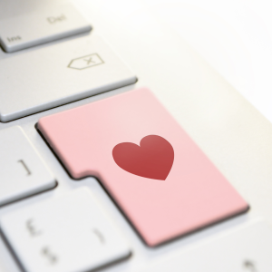 BaBlü® Seminar: Positionierung mit Herz, Laptop, Tastatur